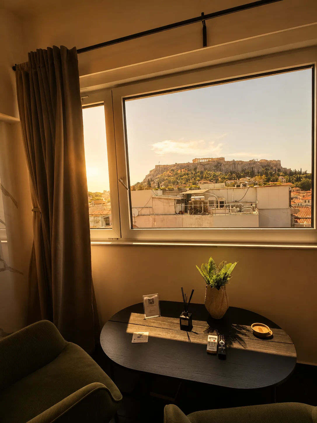 Deluxe Suite with Acropolis View, view 2